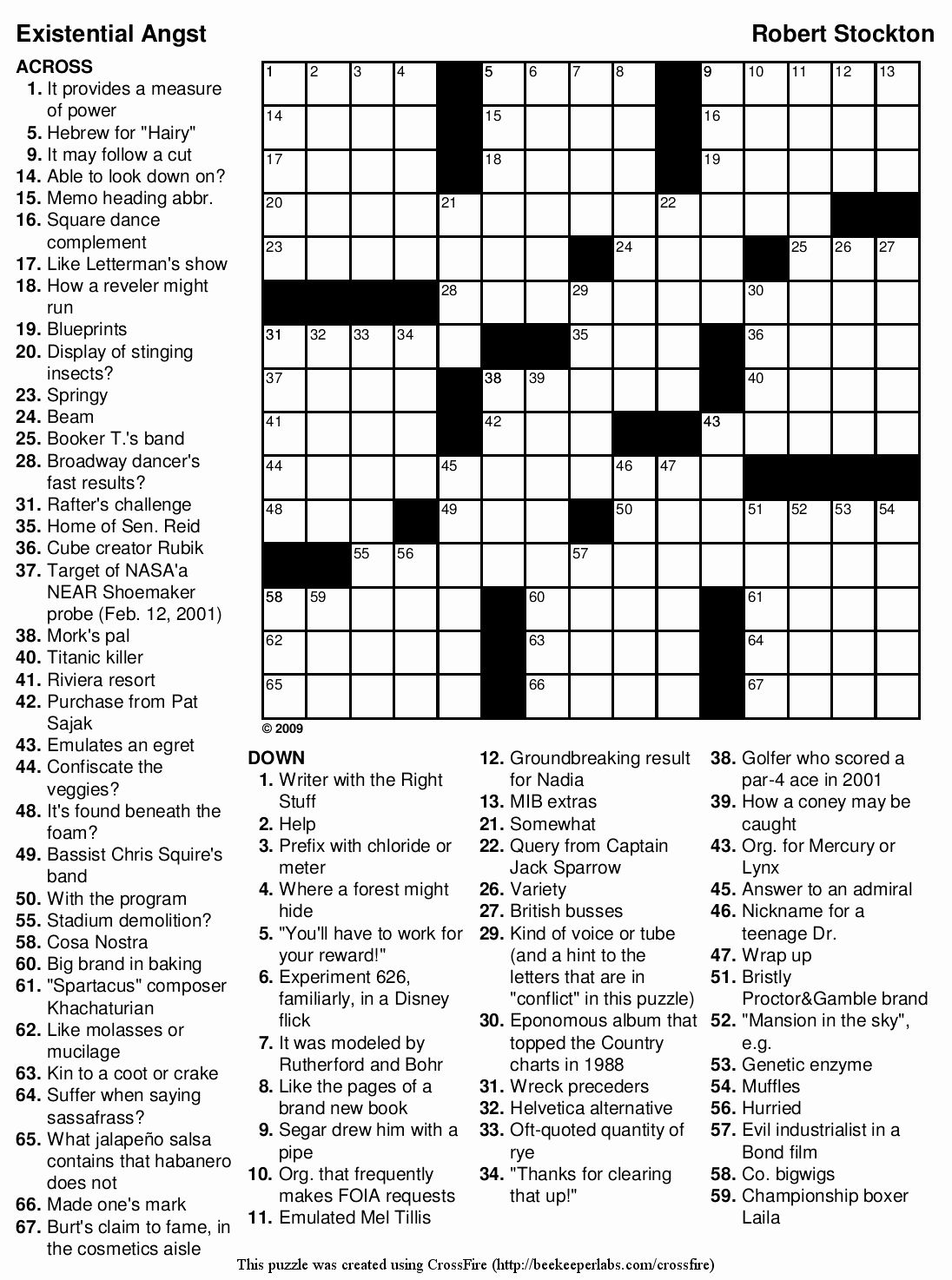 Mathematical Crossword Puzzle Difficult StreetSmart Play Worksheets Library
