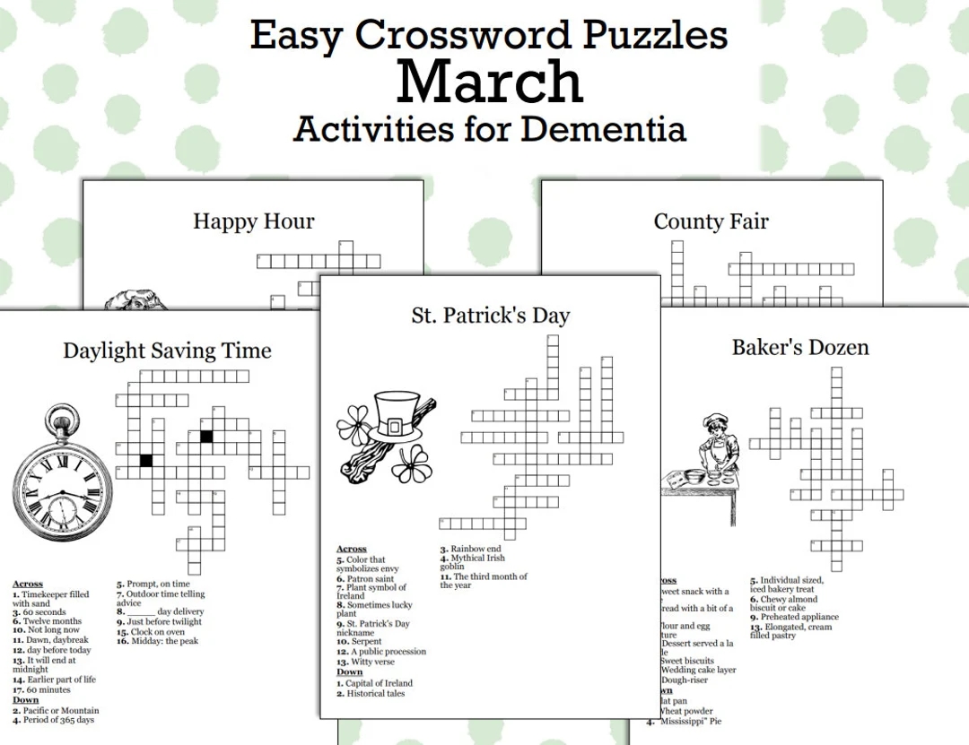 Memory enhancing Crossword Puzzles For Dementia Printable Brain Exercise For Improved Cognitive Functio Etsy Memory enhancing Crossword Puzzles For Dementia Printable Brain Exercise For Improved Cognitive Functio Etsy