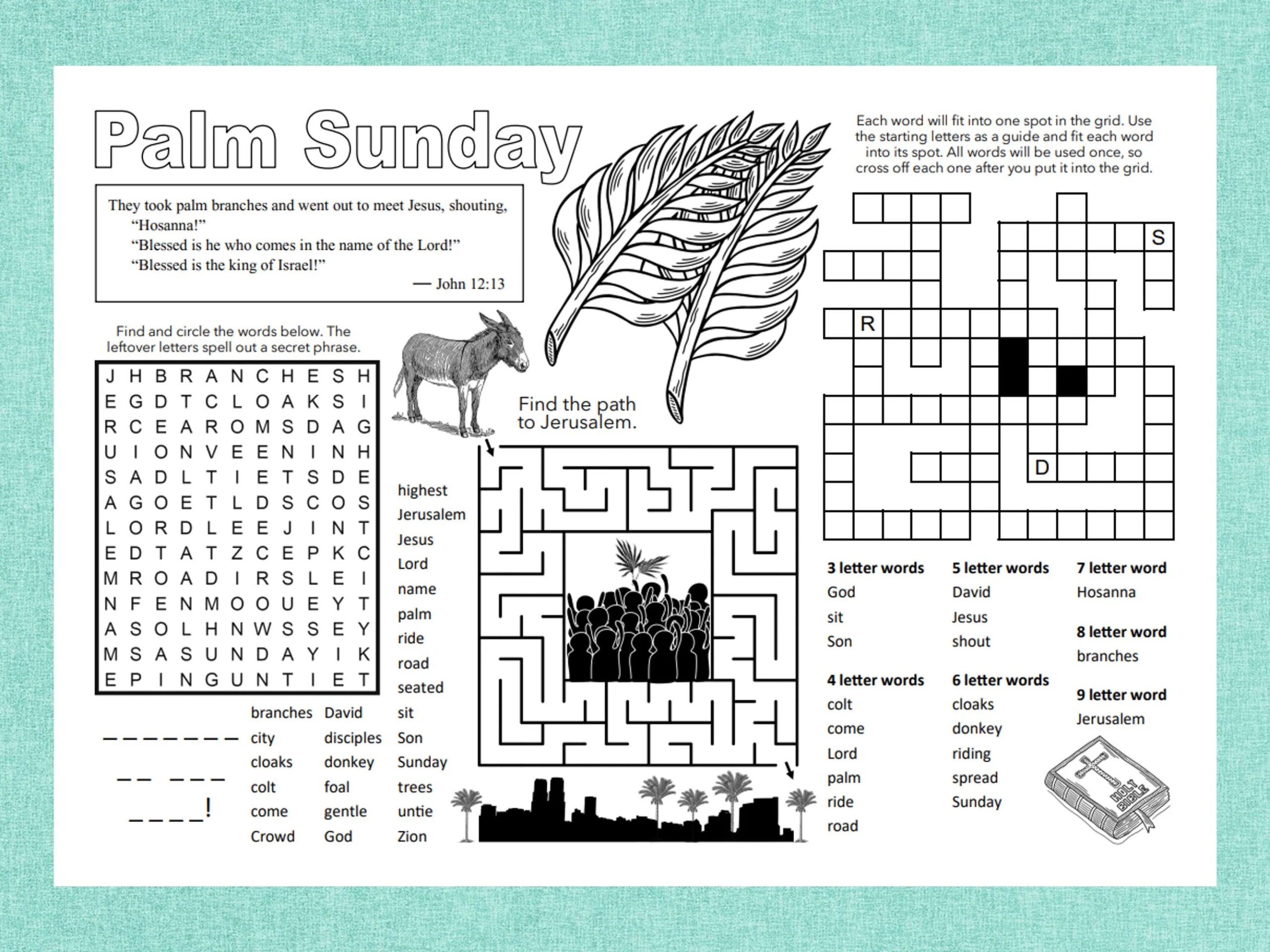 Free Printable Sunday Crossword Puzzles