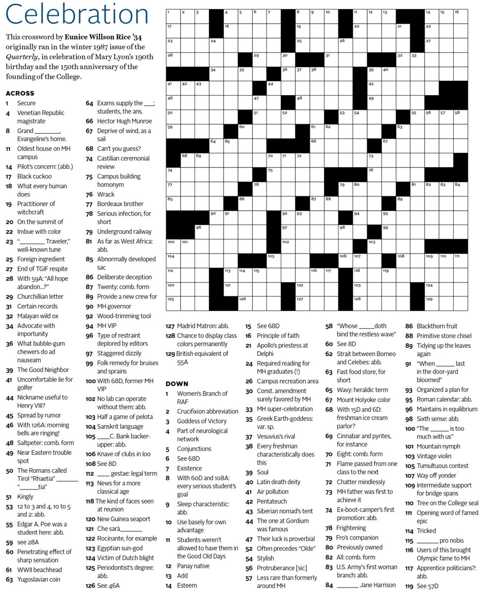 Printable Hot Sale Crossword Puzzles