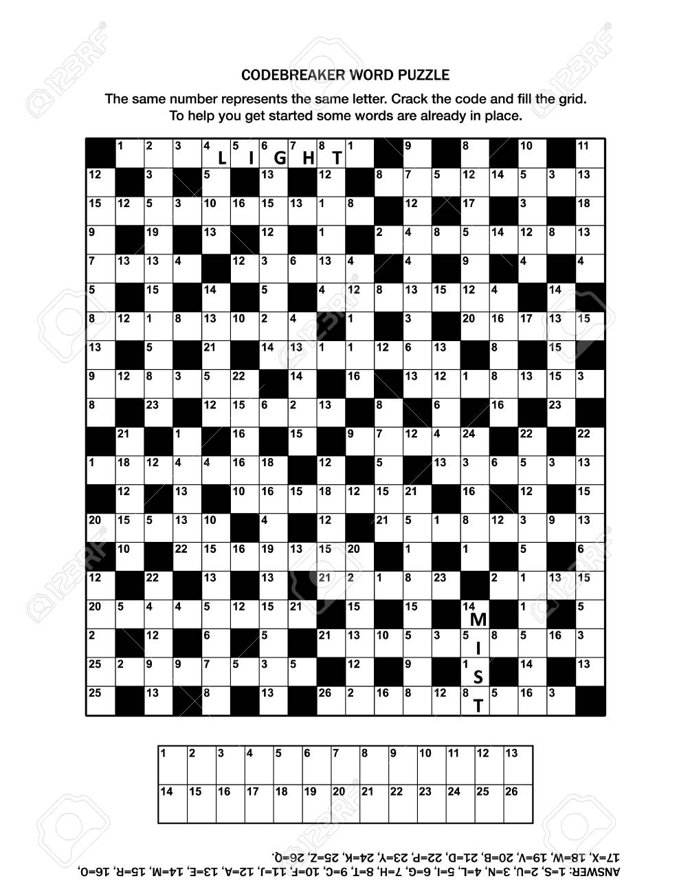 General Knowledge Easy Crossword Puzzles Printable