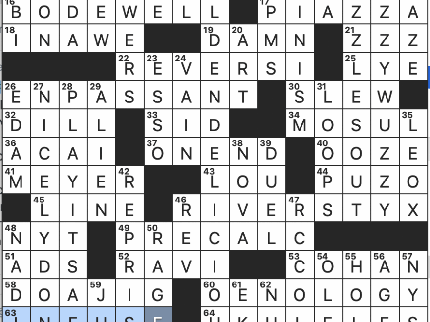 Rex Parker Does The NYT Crossword Puzzle 1968 Swimming Gold Medalist Debbie FRI 5 1 20 1898 Chemistry Discovery Strategy Game With Disks Chess Maneuver With French Name Eponym