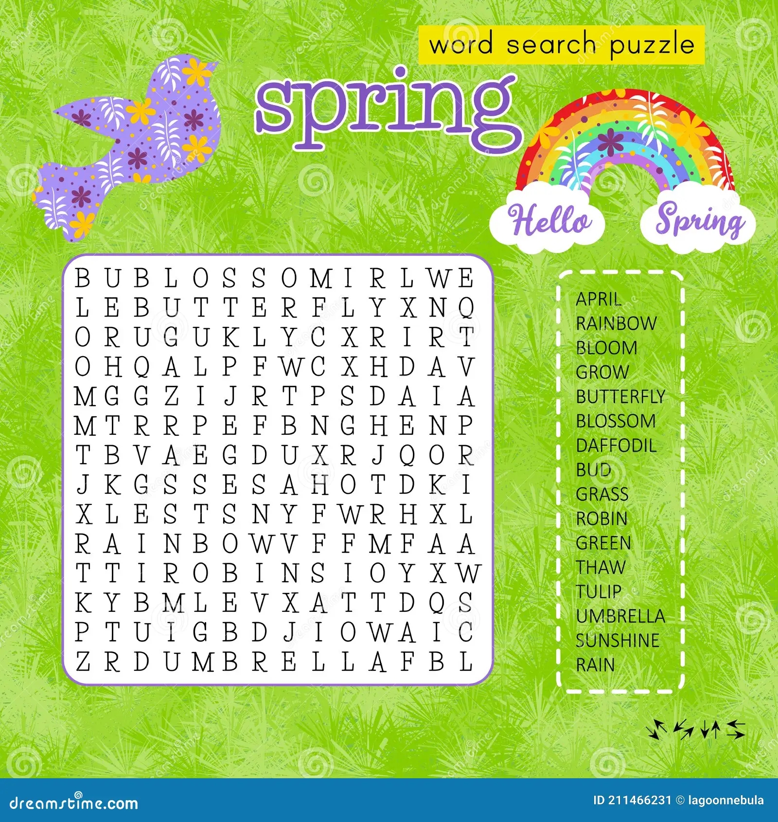 Spring Word Search Puzzles Stock Illustrations 17 Spring Word Search Puzzles Stock Illustrations Vectors Clipart Dreamstime