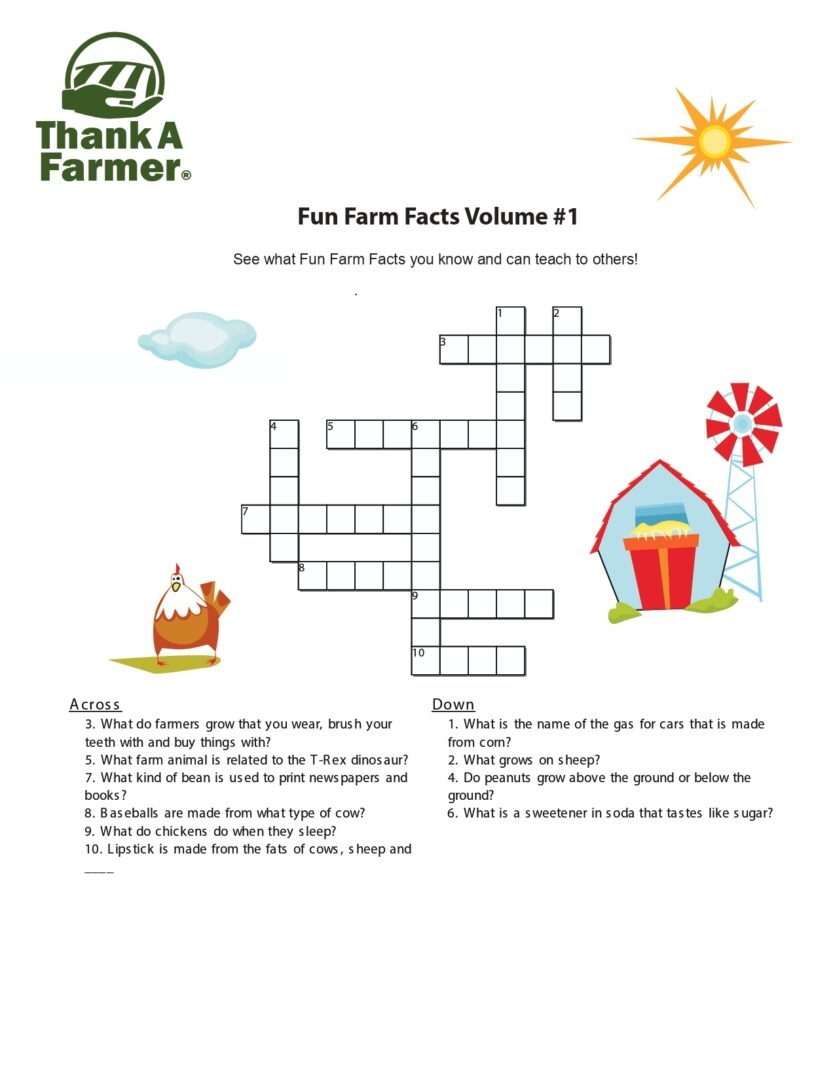 Thank A Farmer For Kids Blog Thank A Farmer