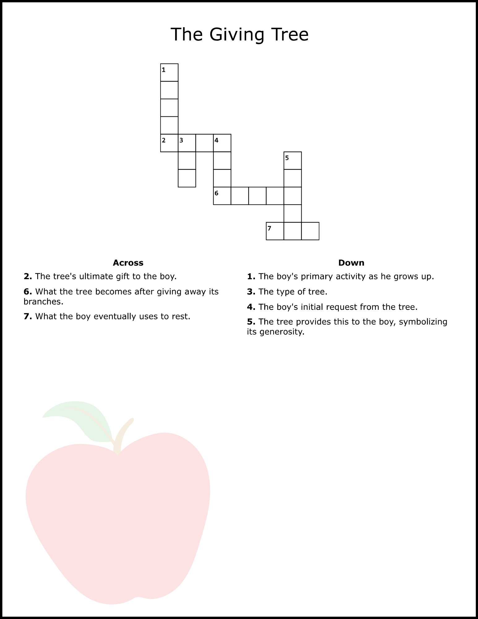 Fun English Crossword Puzzles Printable