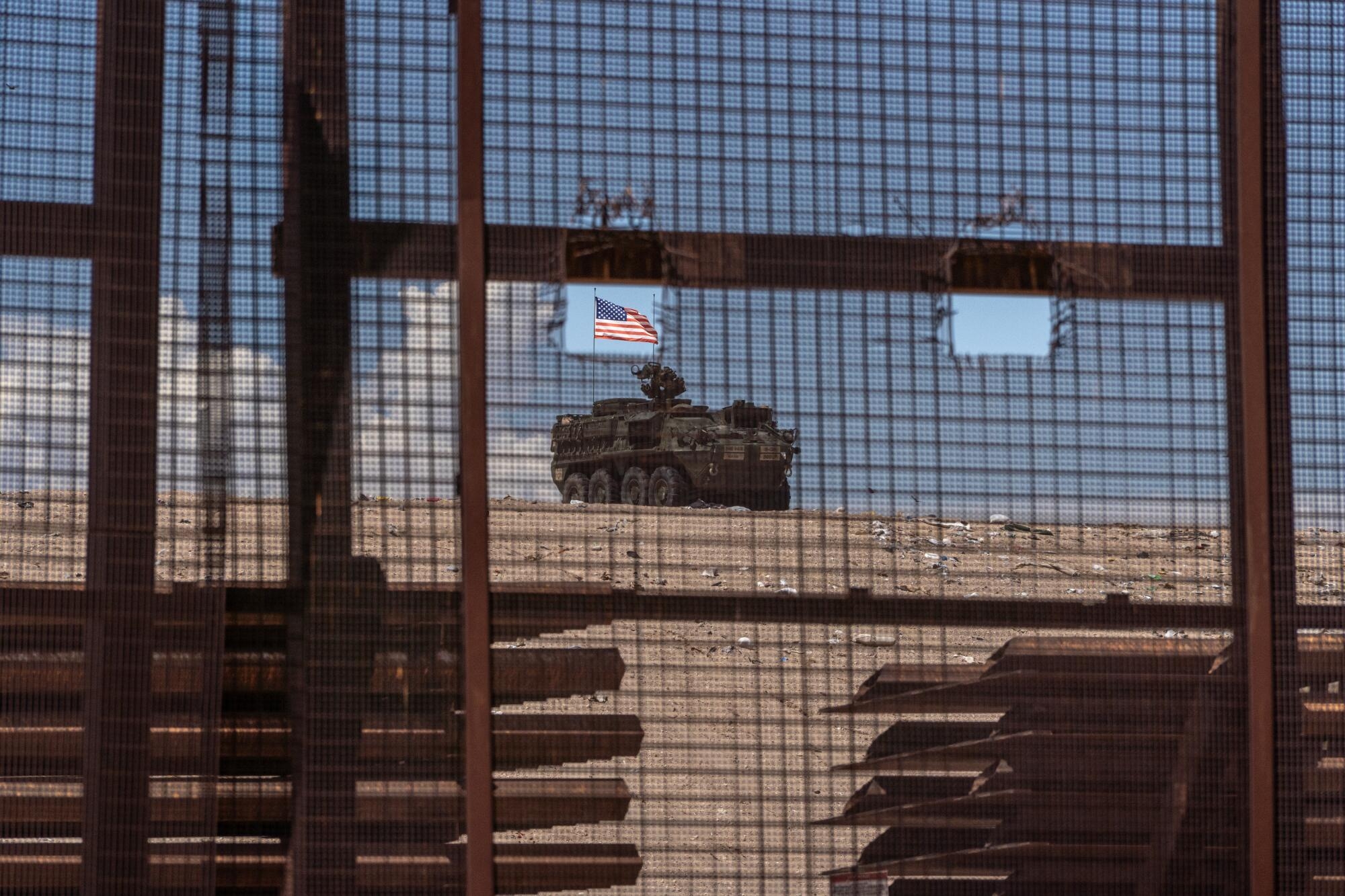 Trump s Immigration Tariff Policies Transform The U S Mexico Border Los Angeles Times