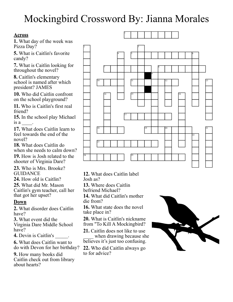 Virginia Crossword Puzzle WordMint