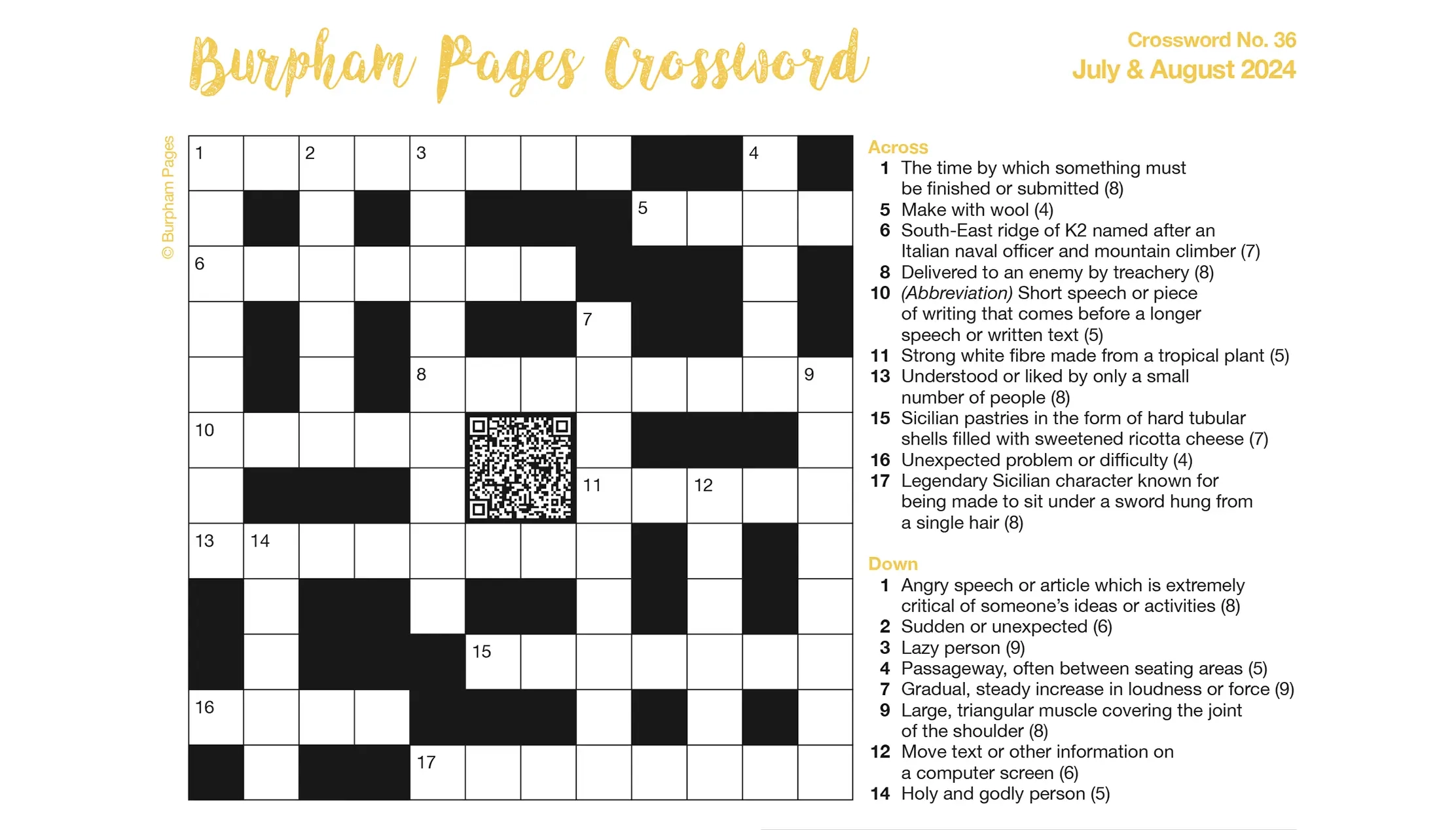 Category Crosswords Burpham Pages