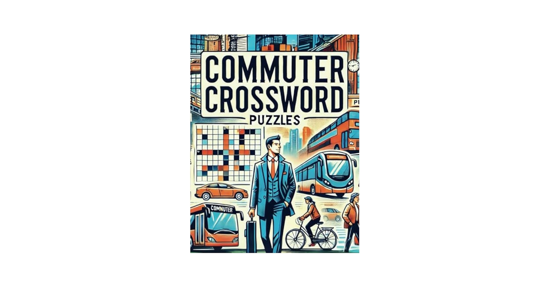 Commuter Crossword Puzzles 50 Engaging Brain Teasers For Every Part Of Your Day Pen Amen 9798333250667 Amazon Books