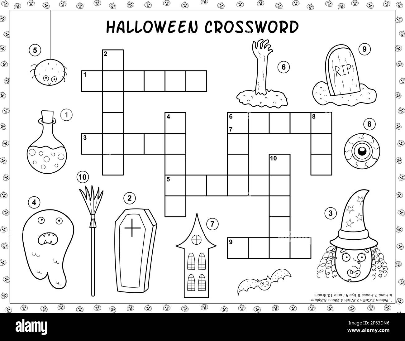 Crossword Puzzle Book Stock Vector Images Page 3 Alamy