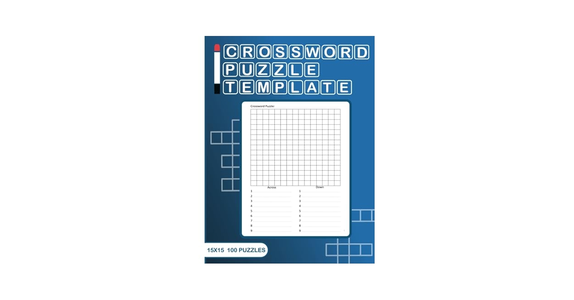Crossword Puzzle Template Create Your Own Cryptic Crossword Puzzles With This Blank Crossword Grid For Adults Kids And Teens 100 Games 100 15x15 Grids French Edition Essa Sanar Amazon Books Crossword Puzzle Template Create Your Own Cryptic Crossword Puzzles With This Blank Crossword Grid For Adults Kids And Teens 100 Games 100 15x15 Grids French Edition Essa Sanar Amazon Books