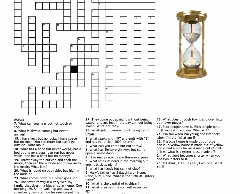 Crossword Riddles WordMint