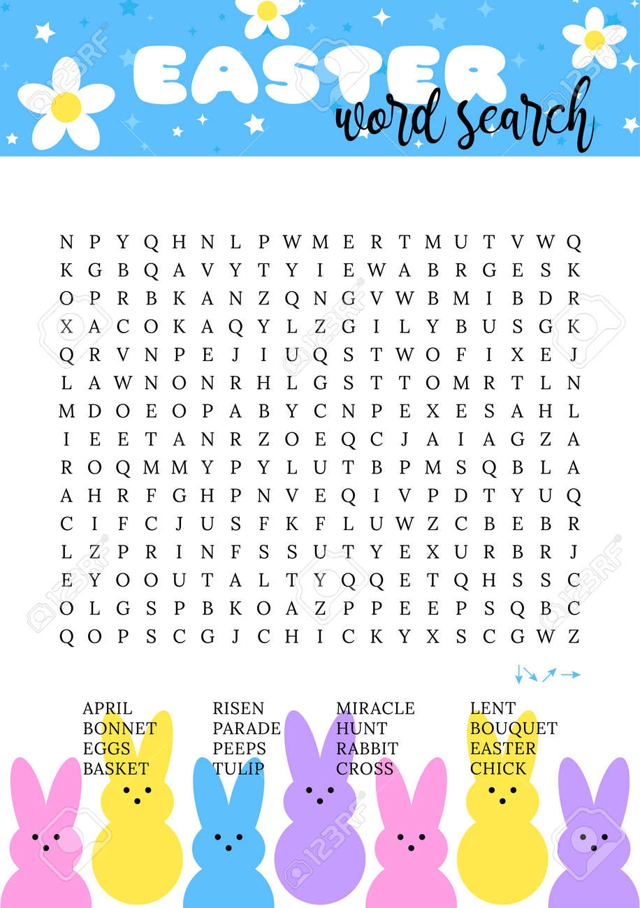 Printable Easter Crossword