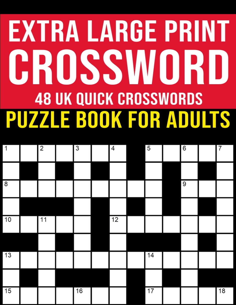 Extra Large Print Crossword Puzzle Book For Adults 48 Uk Desertcart Cyprus
