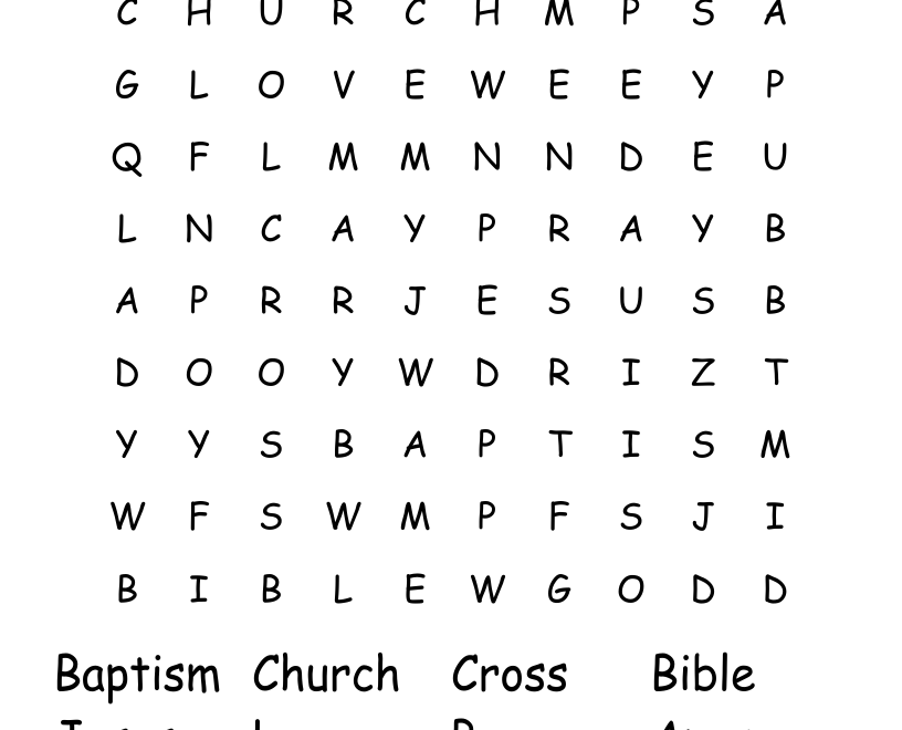 First Grade Word Search WordMint