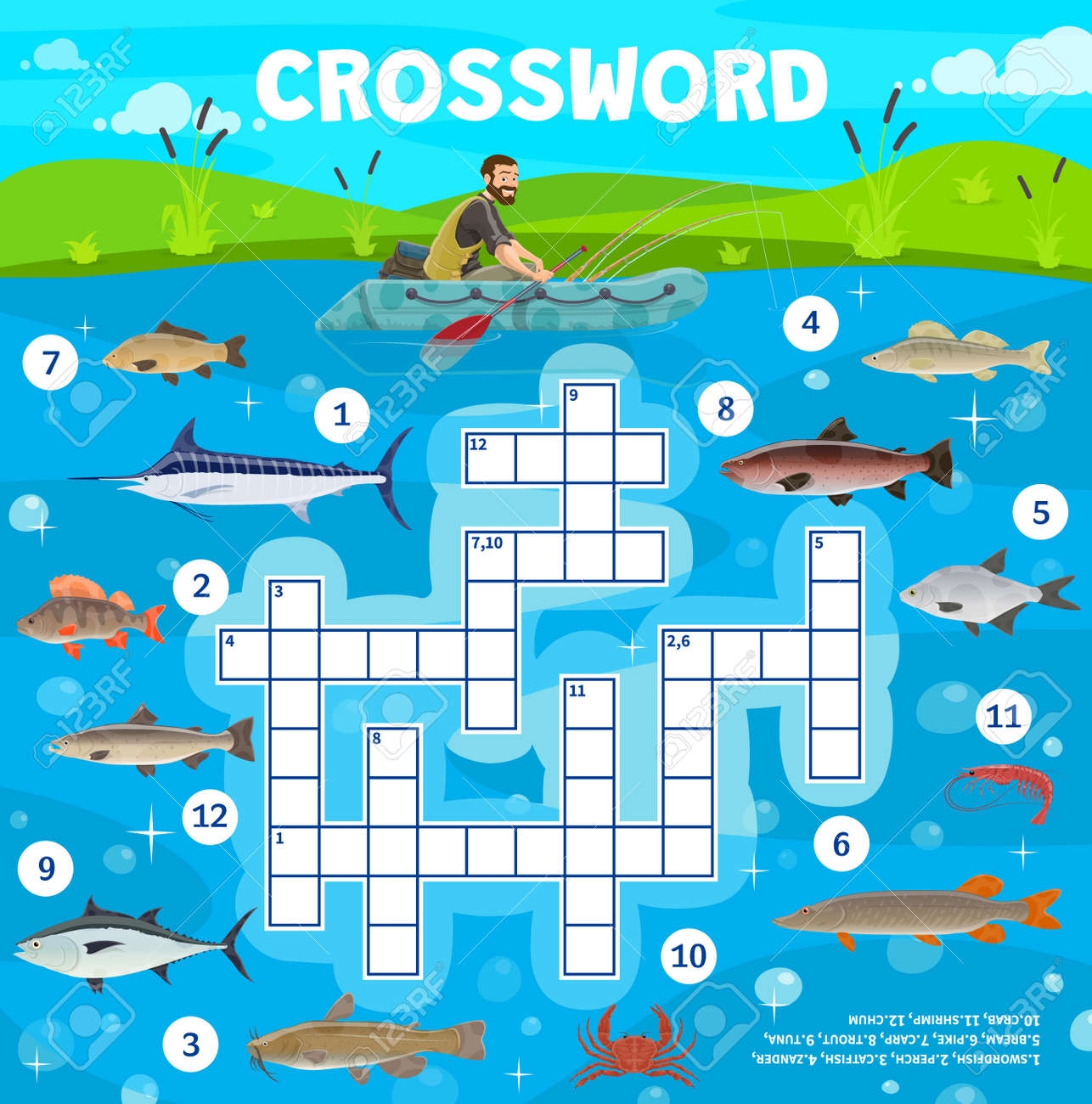 Sports Printable Crossword Puzzle