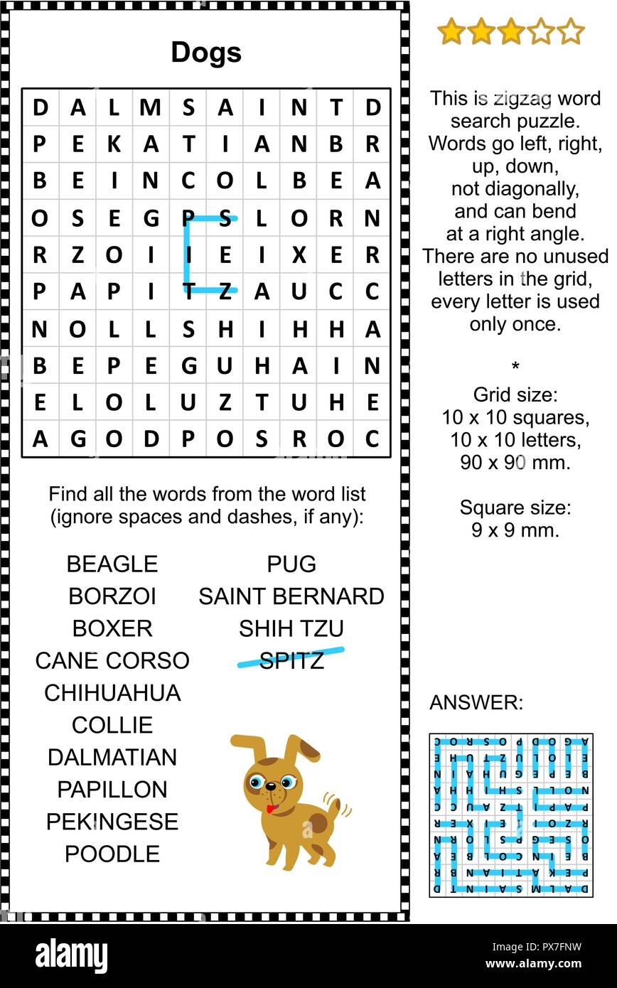 Kids Crossword Hi res Stock Photography And Images Page 8 Alamy