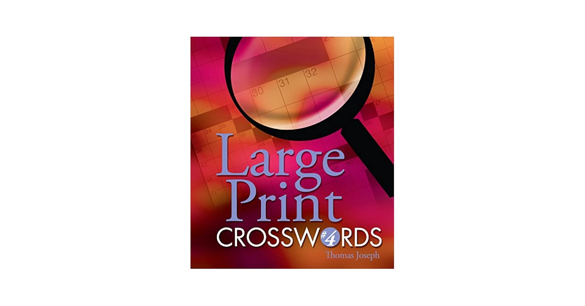 Large Print Crosswords 4 Joseph Thomas 9781402712388 Amazon Books