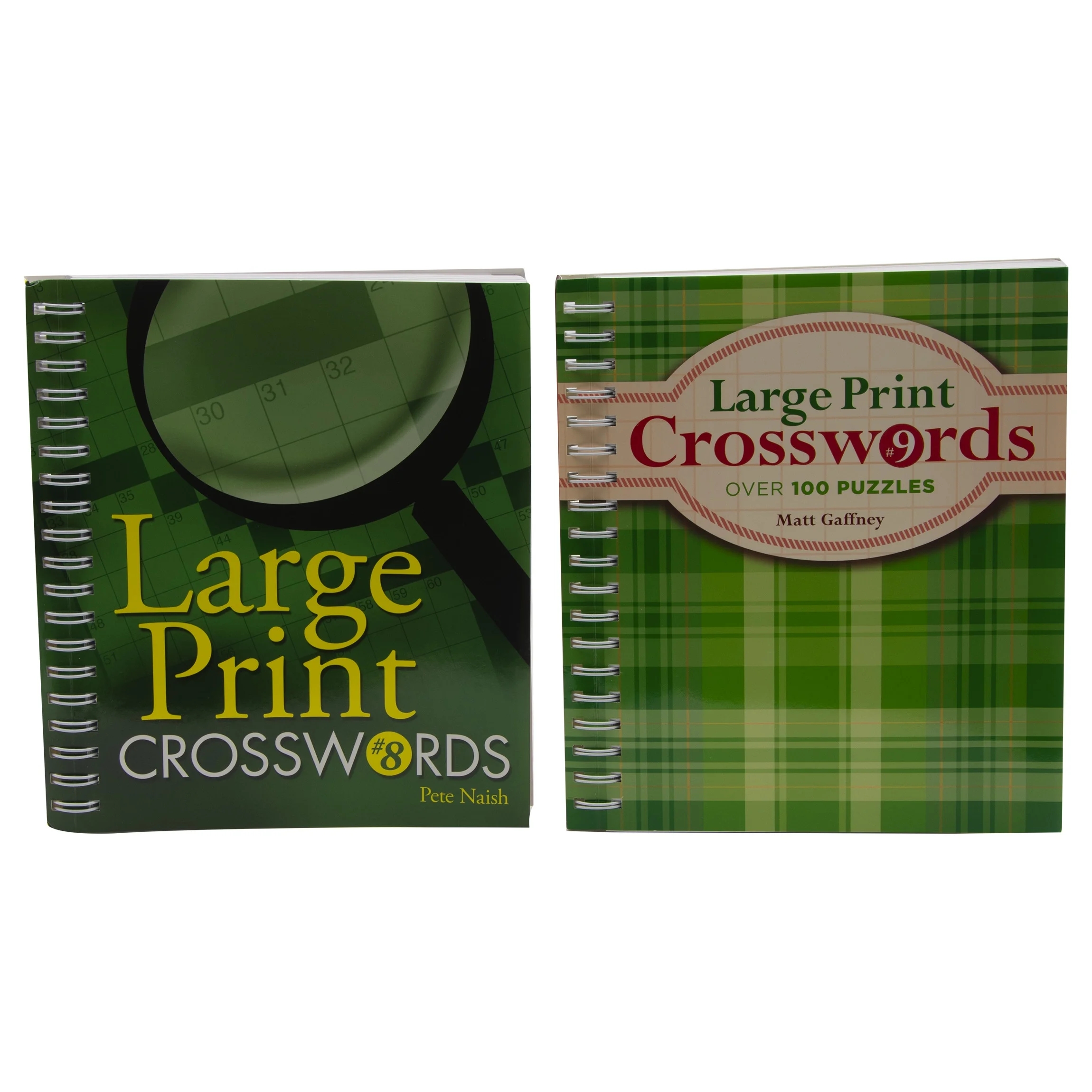 Large Print Crosswords Jumbo Print Easy Crosswords 6 Spiral Bound Walmart