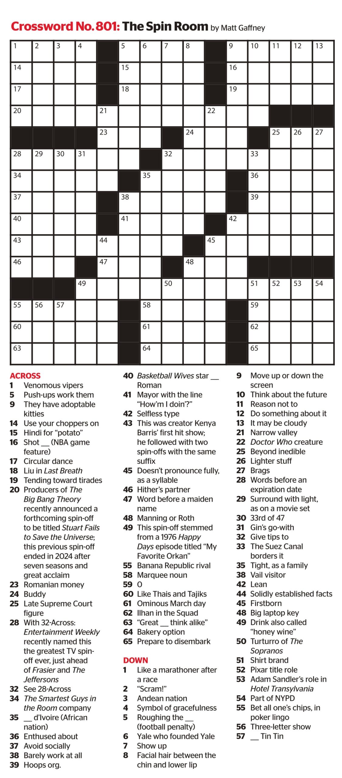 Magazine Printables July 25 2025 The Week