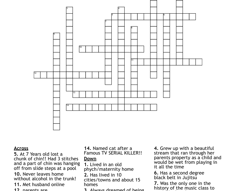 ODSP Stratford April 2017 RECESS Crossword WordMint
