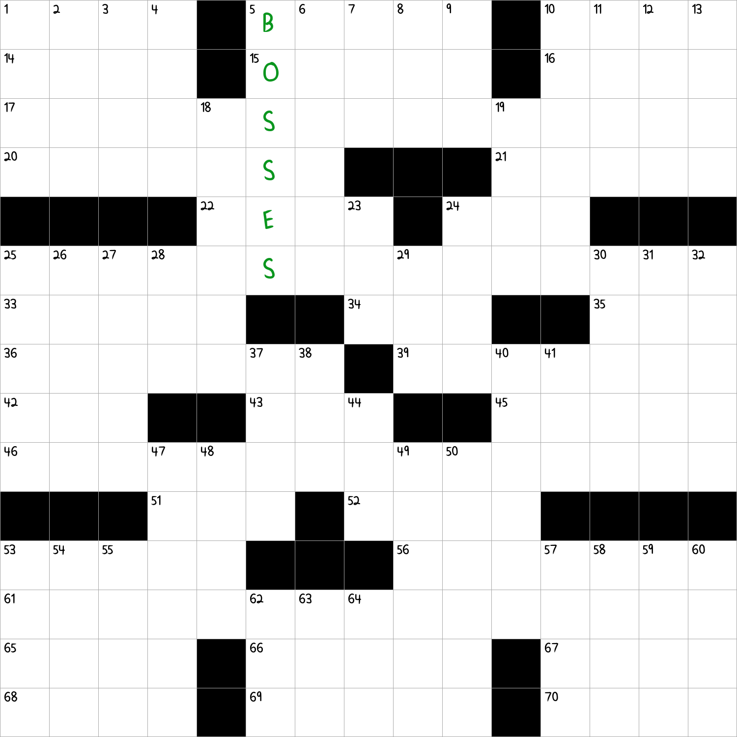 Office Heads NYT Crossword Clue October 29 2024