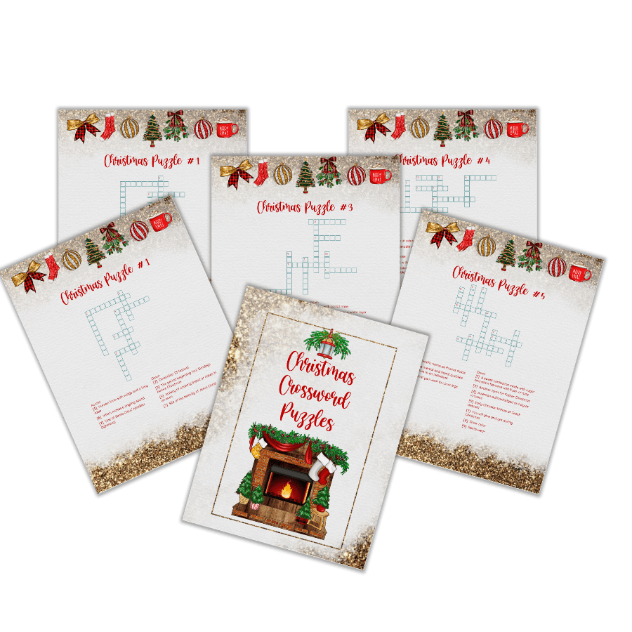 Printable Christmas Crossword Puzzles Add A Little Adventure