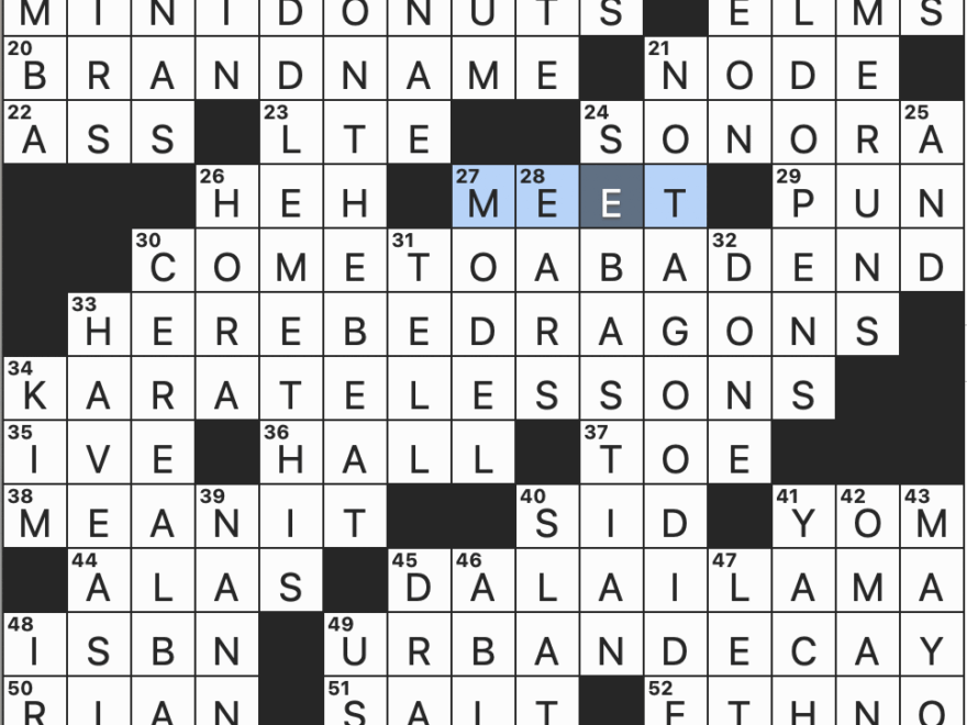 Rex Parker Does The NYT Crossword Puzzle Heat Setting Perhaps SAT 8 30 25 Old fashioned TV Antenna Jocularly Classic Warning To A Knight