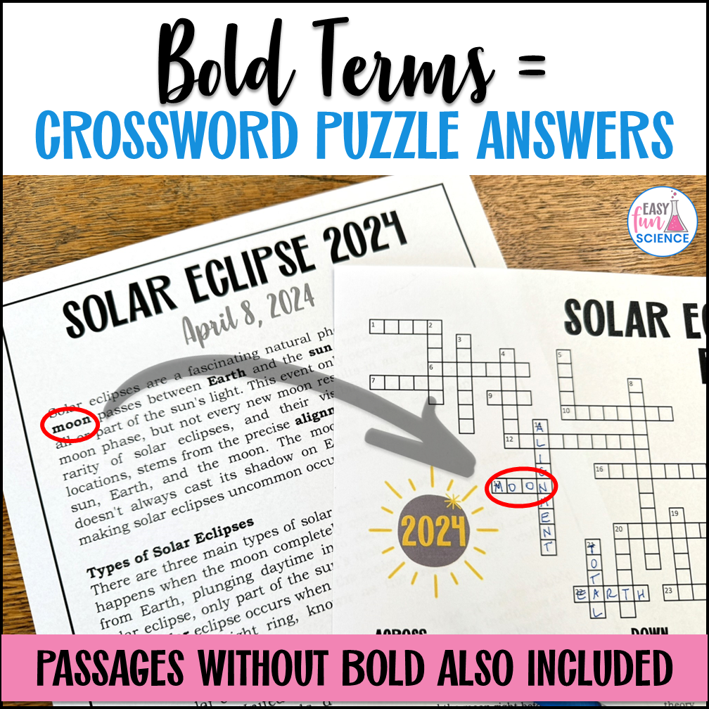 Solar Eclipse 2024 Total Solar Eclipse Reading Passages Comprehension Puzzles Classful Solar Eclipse 2024 Total Solar Eclipse Reading Passages Comprehension Puzzles Classful