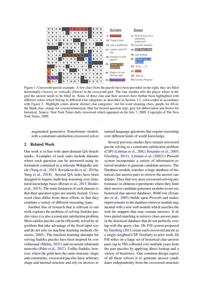Sheffer Printable Crossword