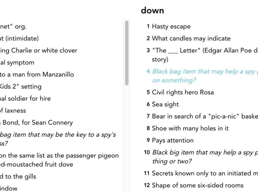 SPYSCAPE Word Games Your Ultimate Crossword Tip Sheet