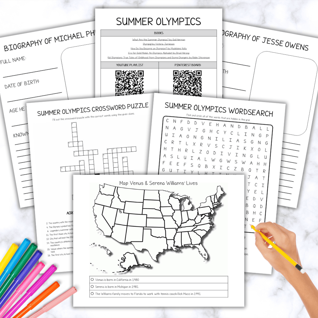 Summer Olympics Bundle The Waldock Way