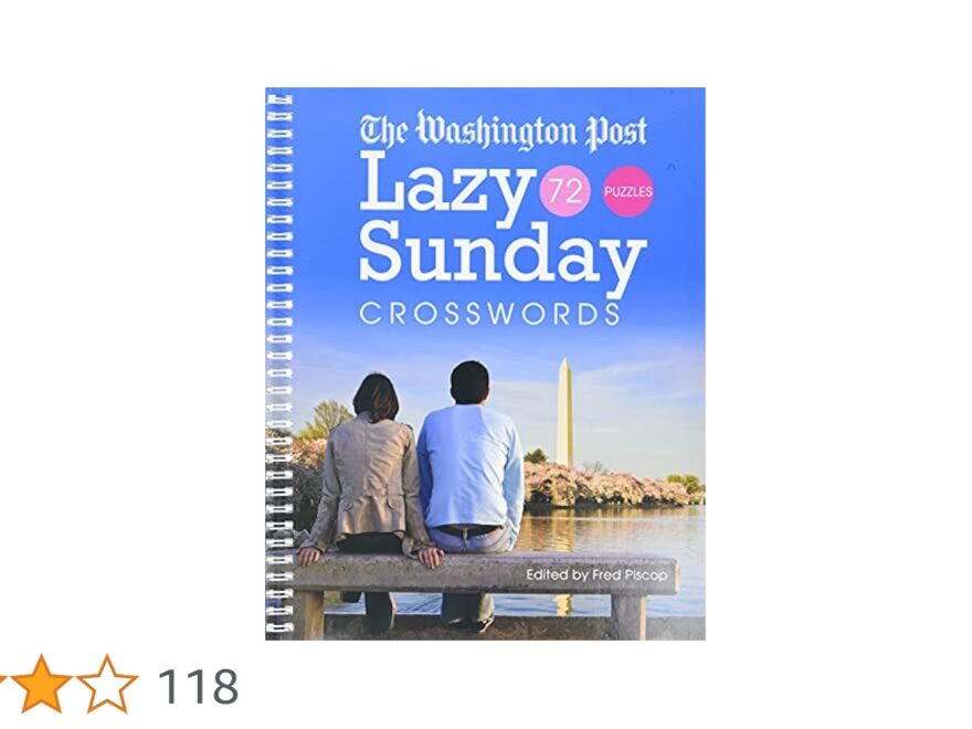 The Washington Post Lazy Sunday Crosswords Washington Post Co LLC 9781402760556 Books Amazon ca
