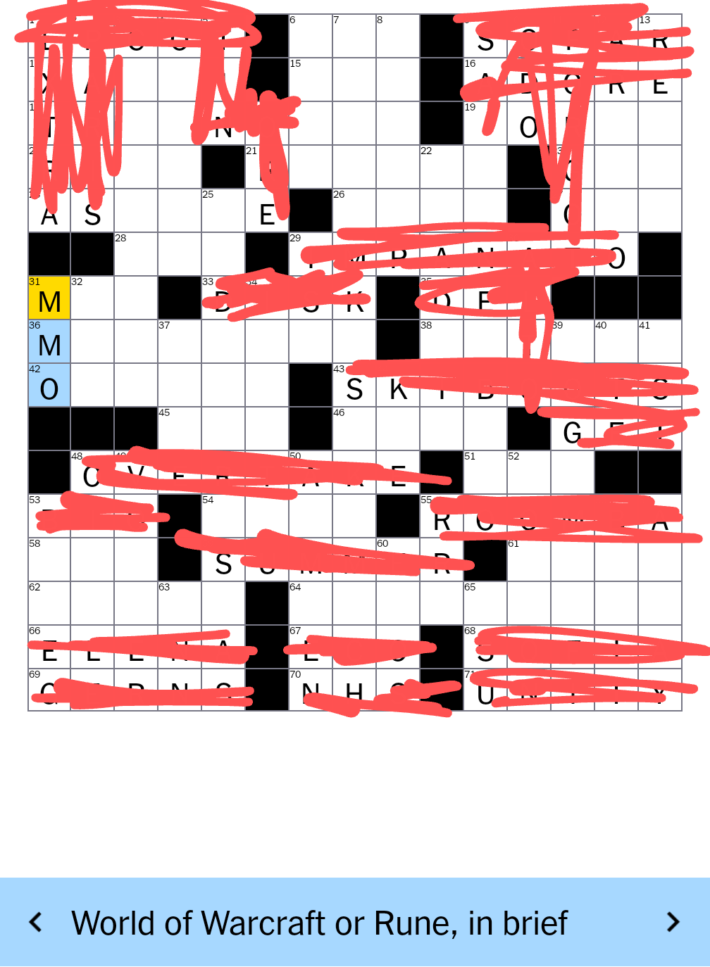 We Kind Of Made It Onto The NYT Crossword Today R 2007scape