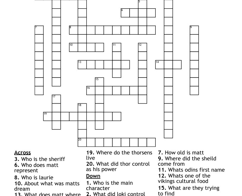 Wolves Crossword WordMint